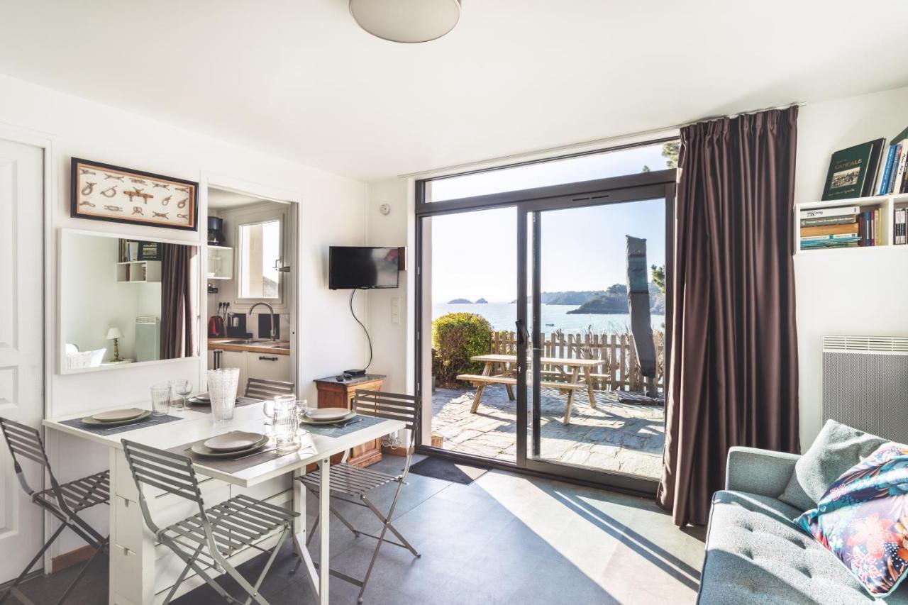 Jardin Sur L'Eau - Appt Vue Mer Канкаль Экстерьер фото